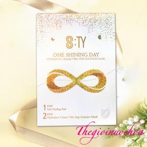 Một miếng ONE SHINING DAY Hydration Cream Two Step Solution Mask